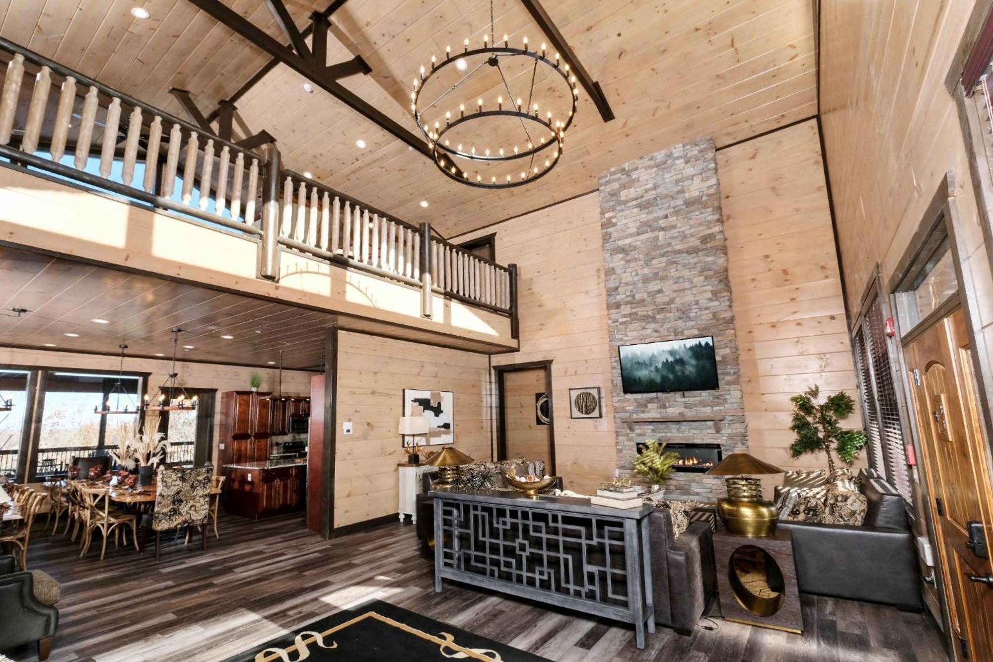 Vila Swim And Gym Mansion Pigeon Forge Exteriér fotografie