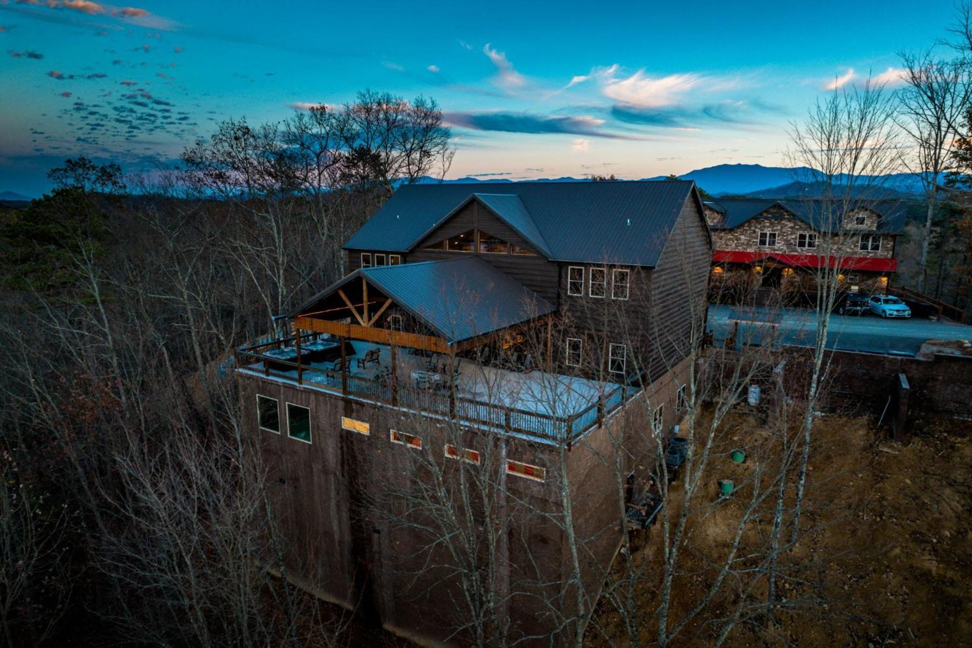Vila Swim And Gym Mansion Pigeon Forge Exteriér fotografie